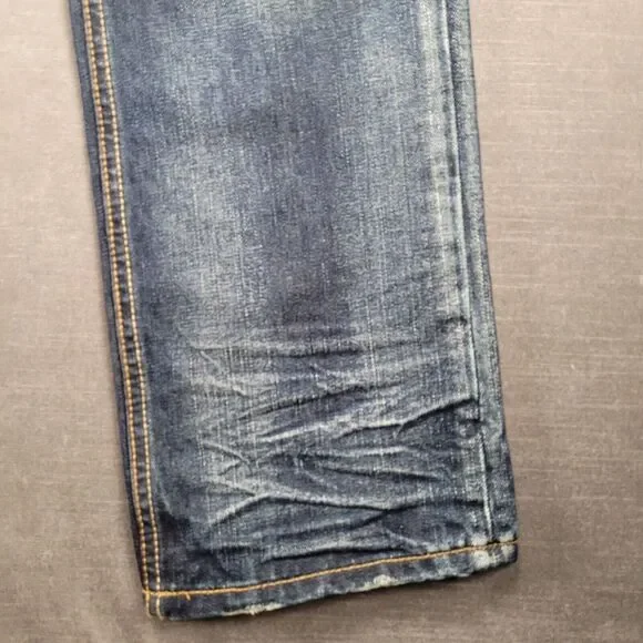Heritage‎ America 76 Distillery Blue Jeans Whiskers Mens Size 30 x 32 NEW - Picture 2 of 10